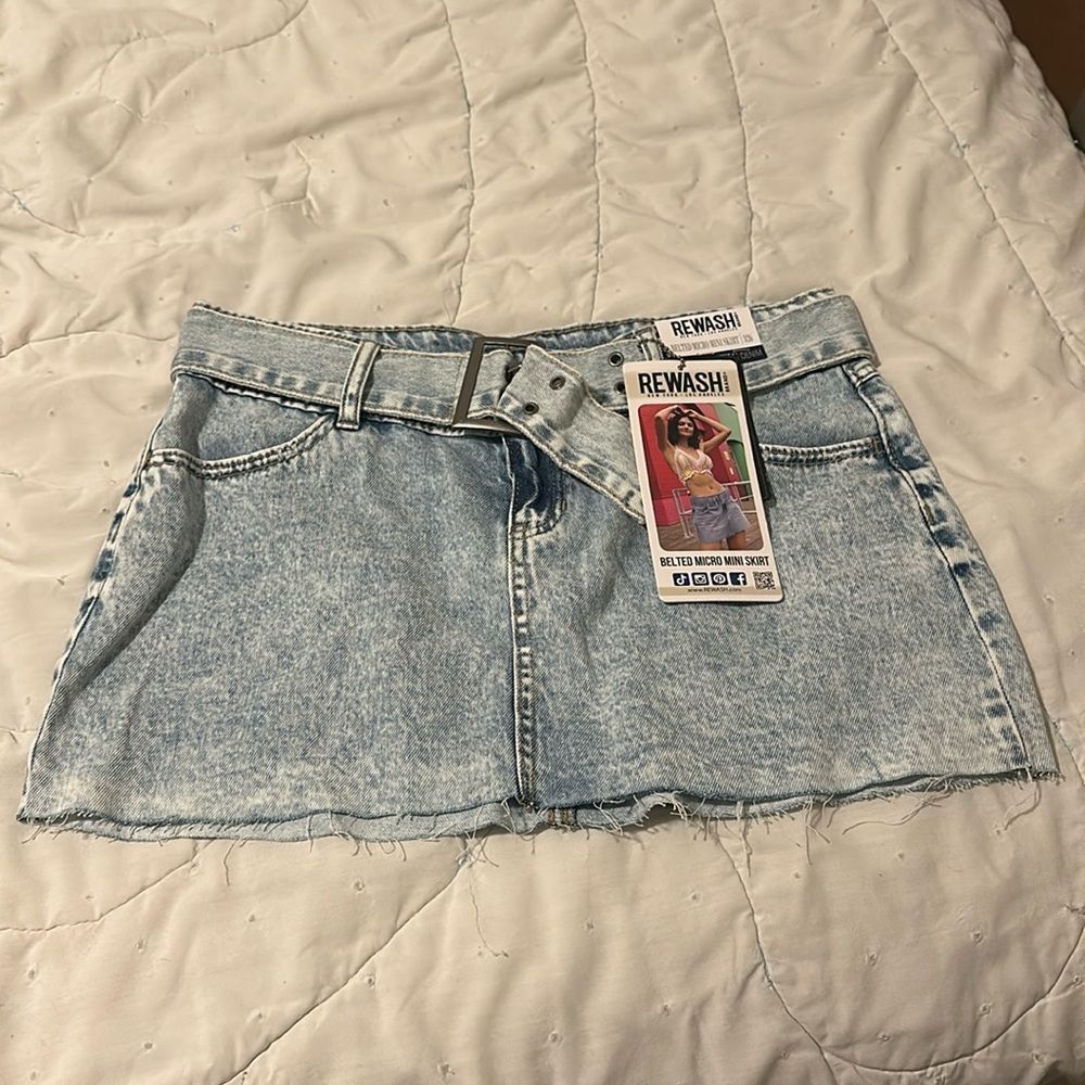 Rewash size 3 waist 26 Jean skirt new with tags @@@
